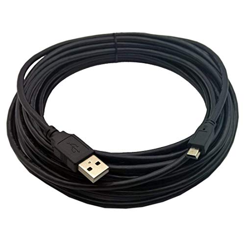 OMNIHIL 30 Feet Long High Speed USB 2.0 Cable Compatible with Turtle Beach Elite Pro Tactical Audio Controller for PS4, Xbox
