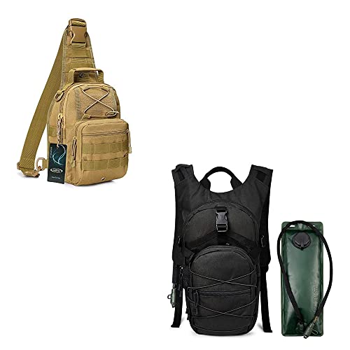 G4Free Outdoor Tactical Backpack with G4Free Hydration Pack