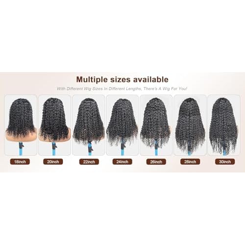 V Part Wig Human Hair curly Upgrade U Part Wig for Black Women Kinky curly Glueless Clip In Half Wig No Leave Out Wigs 180% Natural Color 22inch