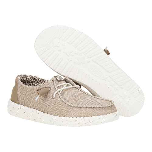 HEYDUDE Wendy Stretch Sox, Women¡¯s Shoes, Women¡¯s Slip-on Loafers, Comfortable & Light-Weight