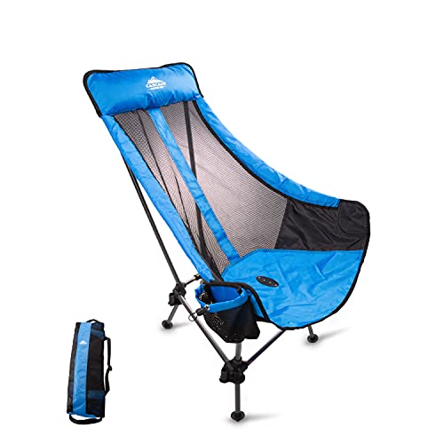Cascade Mountain Tech Hammock Camp Chair with Adjustable Height - Ultralight for Backpacking, Camping, Sporting Events, Be...