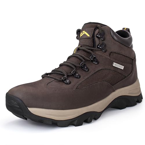 CC-Los Men's Waterproof Hiking Boots Outdoor Relaxed Fit Lightweight Size 7-13.5