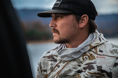 Simms UPF 50+ SunGaiter - Advanced Protection Neck Gaiter with Breathing Holes, Lightweight & Quick-Drying