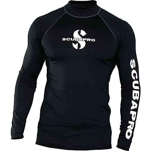 Scubapro Mens High NeckRash Guard