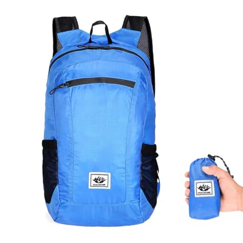 1Pc Hiking Backpack, Ultralight Foldable Sports Storage Backpack, Suitable For Outdoor Cycling Camping Picnic