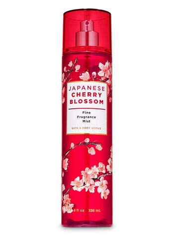 Bath and Body Works - Japanese Cherry Blossom - Moisturizing Body Wash, Fine Fragrance Mist and Ultra Shea Body Cream - 3 pc - G