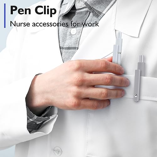 Vanhench 7Pcs 0.5mm Black Ink Gel Pens Fine Point Smooth Writing Quick Dry Pens for Journaling Note Office Desk Nurses Tea...