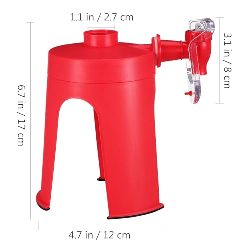 Hemoton 3Pcs Soda Dispenser Faucet Replacement Parts for Home Drink Soda Machine Water Cooler Beverage Fountain Tool
