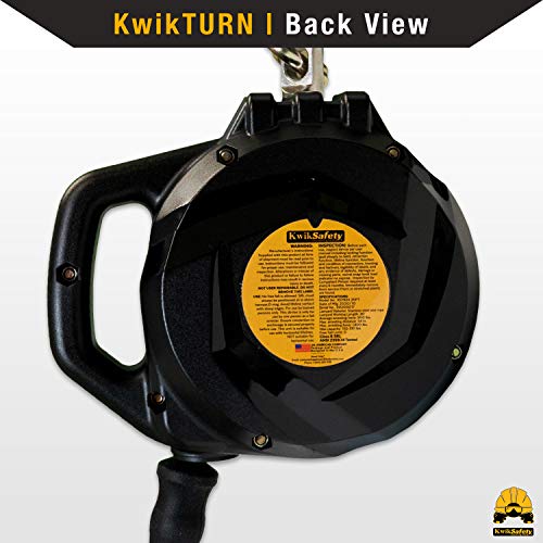 KwikSafety - Charlotte, NC - Mamba 20’ Self Retracting Lifeline [Carbonate + Integrated Handle] Class 1 Cable SRL ANSI OSH...