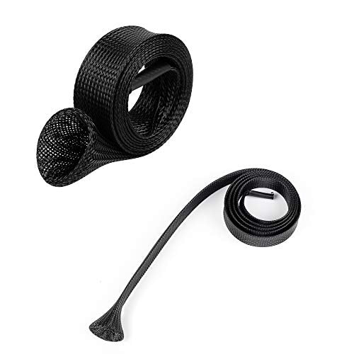 12Pcs Rod Sock Fishing Rod Sleeve, Cover Braided Mesh Rod Protector Pole Gloves Fishing Tools. Flat or Pointed End/Spinnin...