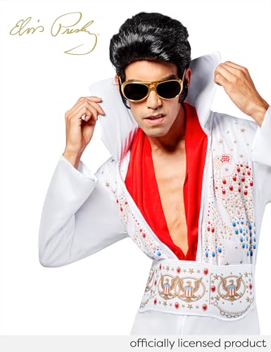 Rubies Elvis Presley: Elvis Presley Costume for Adults, Men's Small