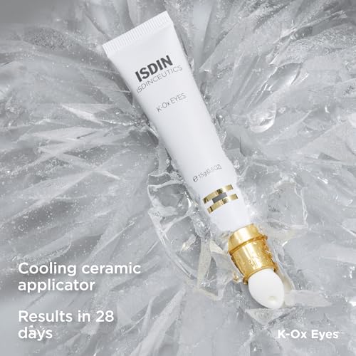 ISDIN Isdinceutics K-Ox Eyes - Rich Vitamin K Oxide Eye Cream for Dark Circles and Under-Eye Rejuvenation, 0.5 OZ