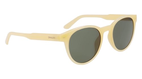 Dragon Unisex Koby Sunglasses -Shiny Cream Frame | Ll G15 Lens