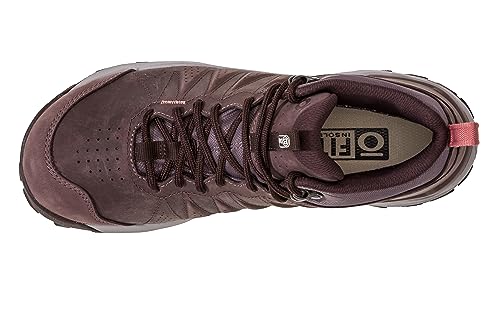 Oboz Women's Sypes Mid Leather B-Dry Waterproof Hiking Shoe