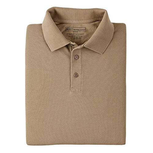 5.11 Tactical Utility Short Sleeve Polo Shirt, Poly-Cotton Fabric, Wrinkle Resistant, Style 41180