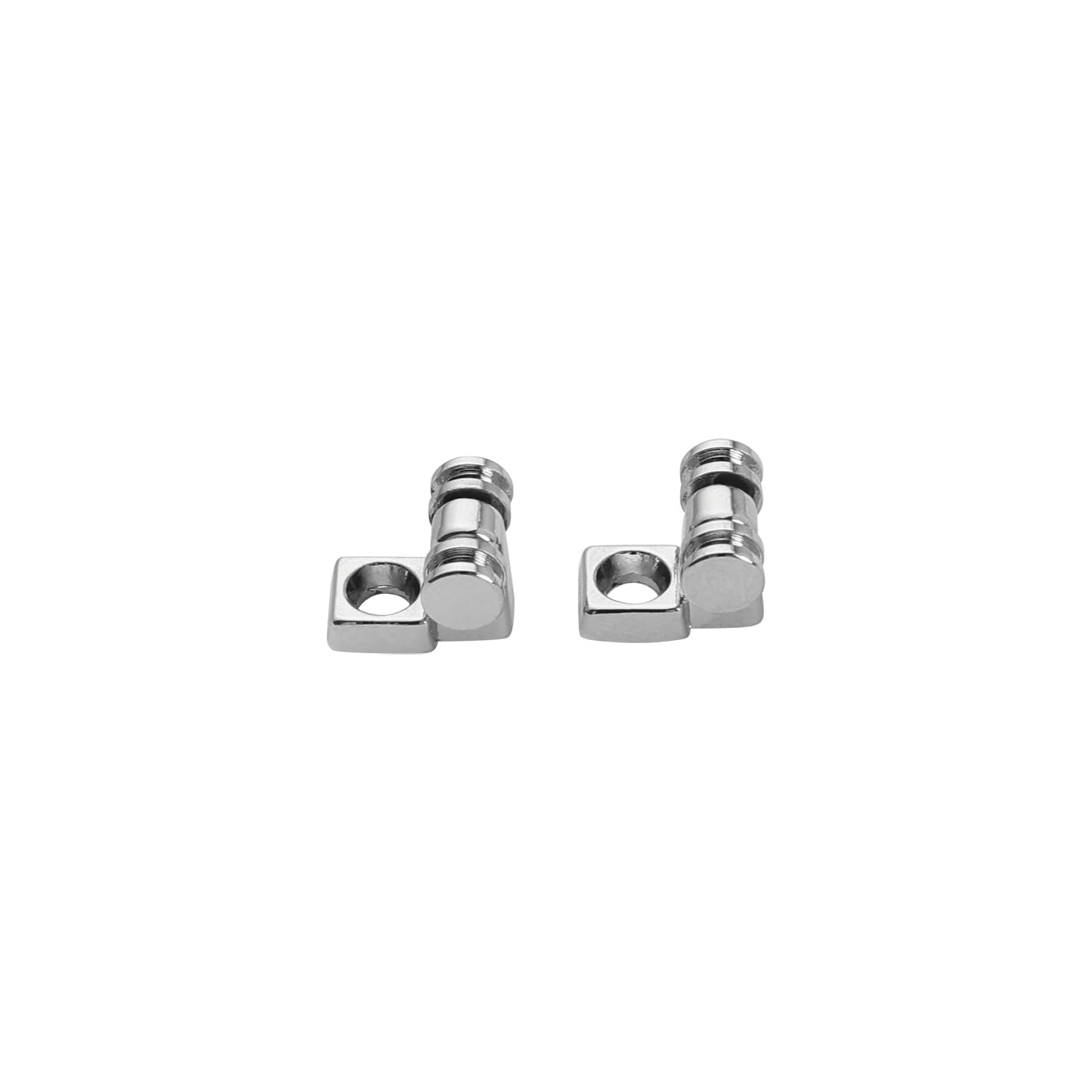 Ovsal 2 Pcs String Retainer Stainless Steel Roller String Trees For Electric Guitar Roller String Guides Compatible With Strat T