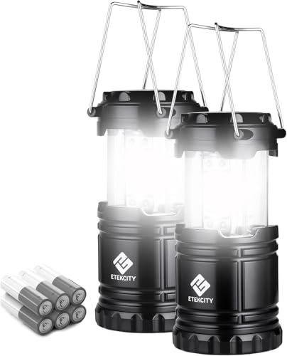 Etekcity Lantern Camping Essentials Lights, Led Flashlight for Power Outages, Survival Gear and Supplies for Emergency, Hu...