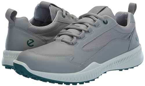 ECCO Men's Hybrid NYC Waterproof Golf Shoe, Wild Dove, 5-5.5
