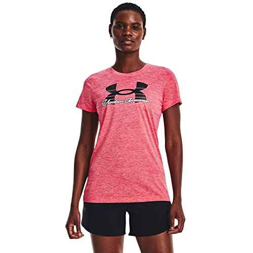 Under Armour Women's Tech Twist Script Short Sleeve T-Shirt
