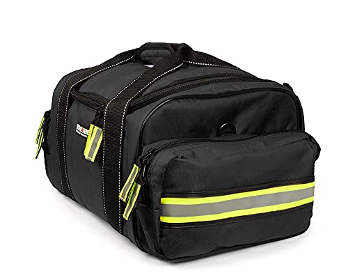 Scherber Fully-Stocked First Responder Bag | Professional EMT/EMS Trauma & Bleeding Medical Kit | HSA/FSA Approved | CAT T...