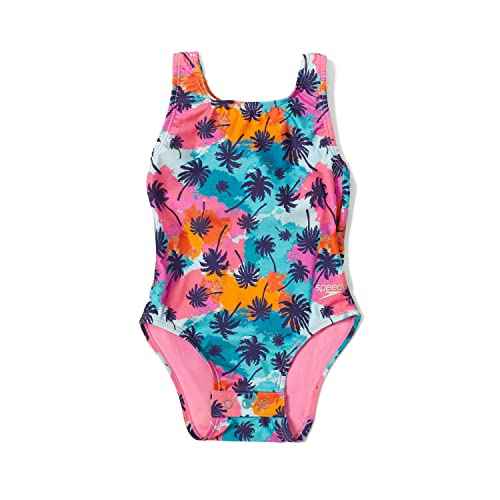 Speedo Girls Printed Sport Splice