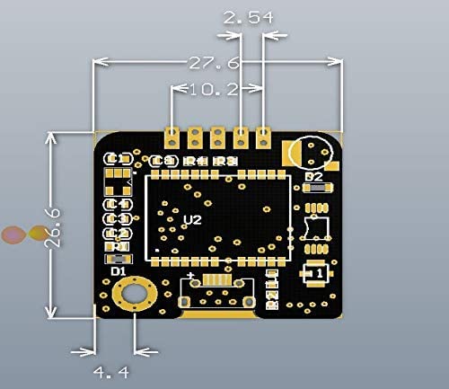 2Pack GPS Module,Navigation Satellite Positioning NEO-6M,Arduino GPS, Drone Microcontroller, GPS Receiver Compatible with ...