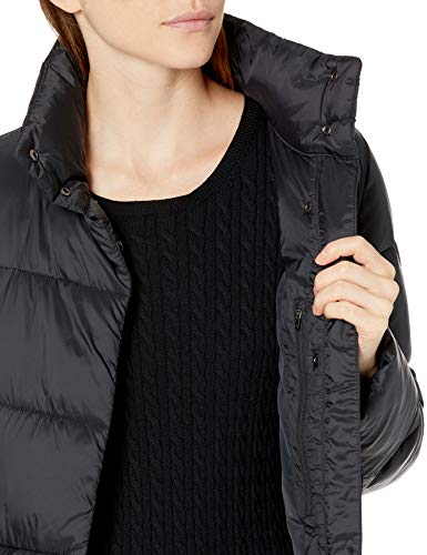 Amazon Essentials womens Lightweight Full-Zip Water-Resistant Long Cocoon Puffer Winter Coat