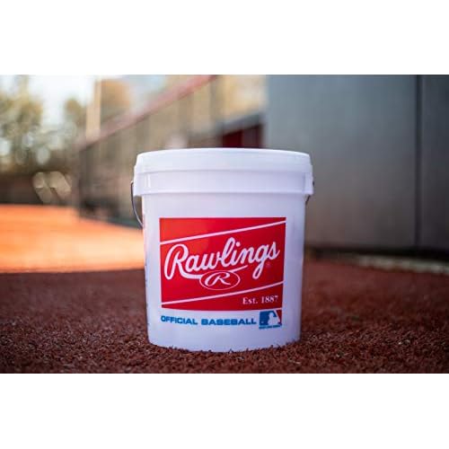 Rawlings | Official League Recreational Use Practice Baseballs | Youth/8U | OLB3 | Bucket | 24 Count