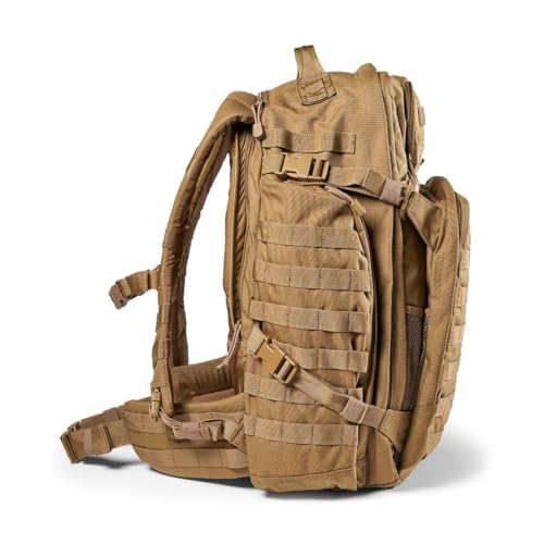 5.11 Tactical Backpack, RUSH 72 2.0 Military Survival Molle Back Pack with Laptop Compartment, Large, 55L, Style 56565ABR