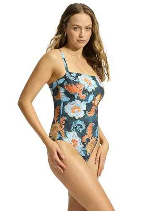 Seafolly Women's DD Square Neck Tank One Piece