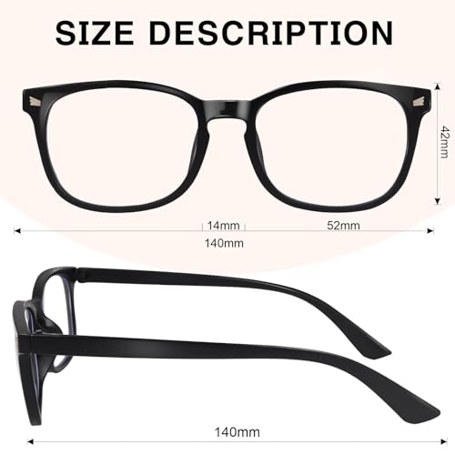 WINTOO Blue Light Glasses for Woman Men | 99% Blue Light Blocking Glasses | Computer Glassess | Gaming | TV Phone Screen R...