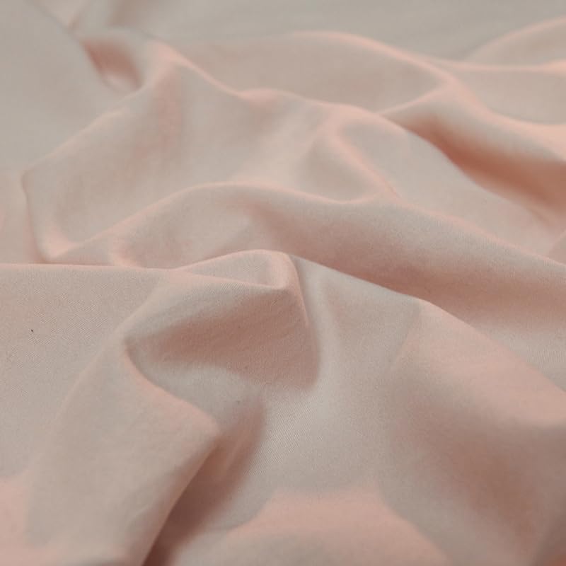 PlentiVive Princess Bed Canopy for Girls - 100% Cotton with Ruffles, Dreamy Pink Hanging Tent for Crib, Bed & Reading Noo...