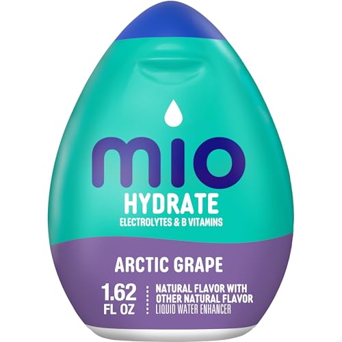 MiO Sport Electrolytes Arctic Grape Naturally Flavored Liquid Water Enhancer 12 Count 1.62 fl oz