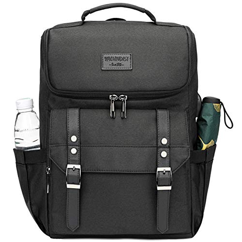 YALUNDISI Vintage Backpack Travel Laptop Backpack with usb Charging Port for Women & Men College Backpack Fits 15.6 Inch L...