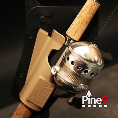 Pine 9 Ambie Fishing Rod Holster - Original Patented Hands-Free Fishing Pole Holder - Ambidextrous Left or Right Hip Carry...
