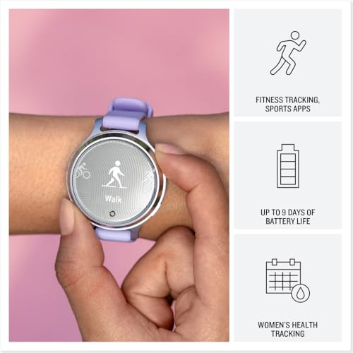Garmin Lily® 2 Active, Small and Stylish Smartwatch, Built-in GPS, Hidden Display, Patterned Lens, Up to 9 Days Battery Li...