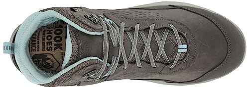 KEEN Women's Terradora Explorer Mid Height Waterproof All Terrain Hiking Boots, Steel Grey/Clear Sky, 5