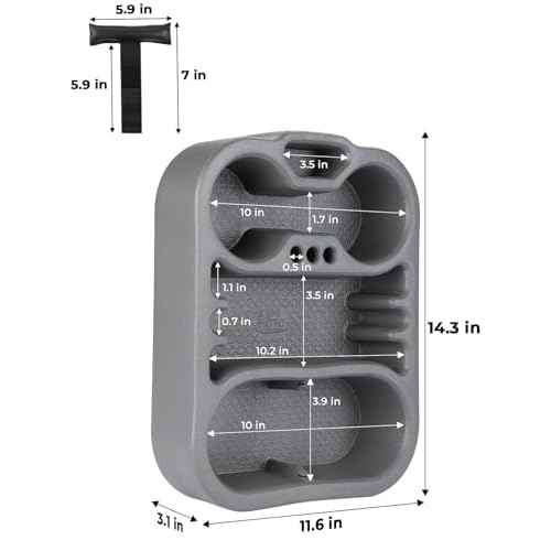 KEMIMOTO Boat Cup Holder -Marine Cup Holders, Boat Caddy Organizer,Snack Table Tray for Sofa or Car Seat