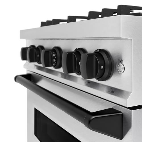 ZLINE Autograph Edition 30 in. 4.2 cu. ft. Classic Gas Range with 4 Burner Cooktop and Convection Gas Oven in Satin Stainl...