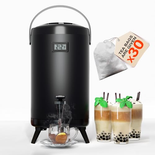Insulated Beverage Dispenser-NON HEATING-75 Cup Cold Drink Beverage for Catering-Stainless Steel Iced Beverage Dispenser 1...