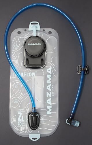 The Trailflow 63 Hydration Bladder. Leakproof, Easy to Clean and Fill Water Reservoir BPA Free, Fits Most Hydration Backpa...
