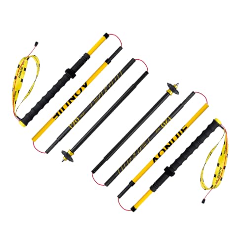 Carbon Fiber Trekking Poles 2 Collapsible and Ultralight Hiking Sticks for Backpacking Gear, Camping, Mountaining, Walking