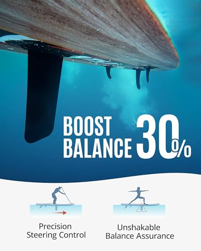 ZLX 11'6 x 35 Inflatable Stand Up Paddle Board with 50PSI Paddle Board Pump