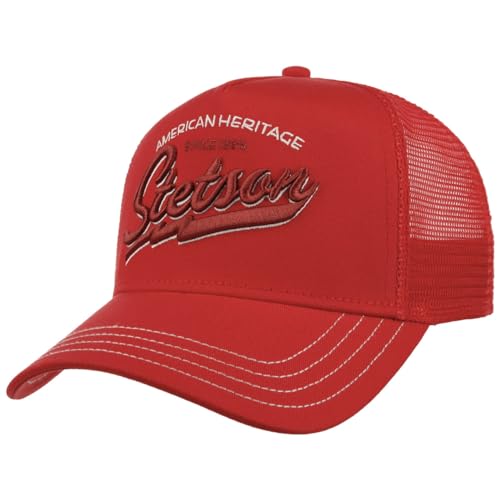 Stetson Since 1865 Trucker Cap Men red One Size