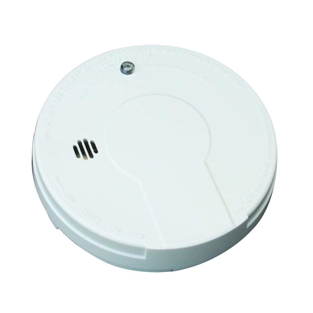 Kidde Smoke Detector, 9-Volt Battery Operated, Photoelectric Smoke Alarm, Battery Included