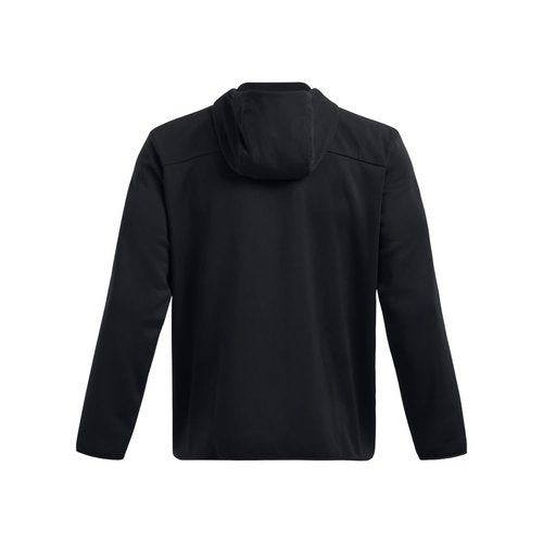 Under Armour Men's Essential Swacket, (002) Black / / White, Large