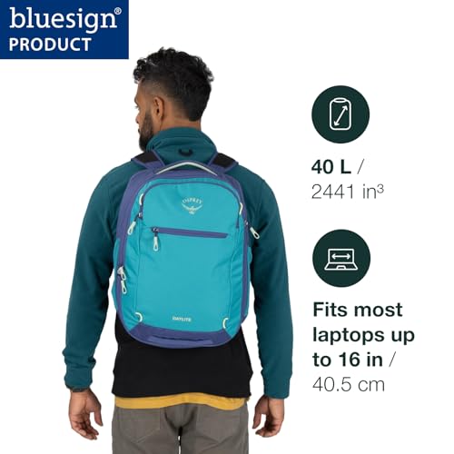 Osprey Daylite Expandable 26+6 Travel Pack, Night Shift Blue
