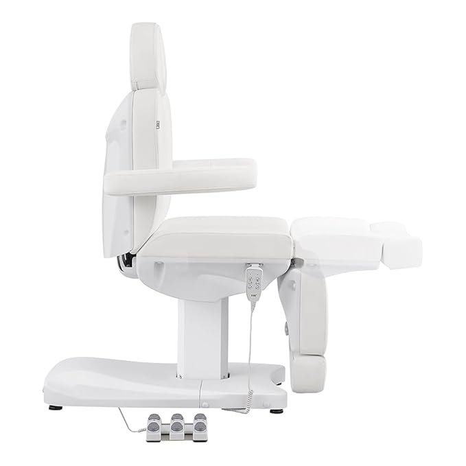 Dir Full Electrical Medical Aesthetic Chair Facial Beauty Bed Podiatry Doctors Office Chair with 3 Motors Ink