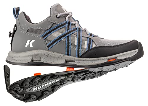 Korkers Men's All Axis Shoe - All Terrain Warm Weather Performance Water Shoe