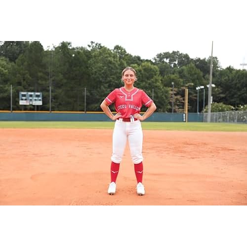 Mizuno Adult Women's Belted Piped Fastpitch Softball Pant